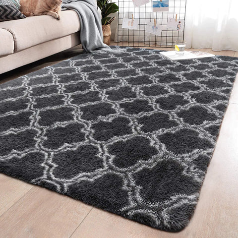 Navak Carpet Large Shag Area Rugs for Bedroom Super Soft Plush Fluffy Carpets Living Room Rug Non-Slip Indoor Floor Rug for Kids Nursery Girl
