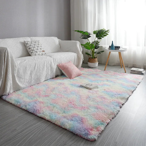 Navak Carpet Plush carpet living room Decoration Children bedroom carpet Fluffy Mat for hallway Non-slip Hair Rugs Bedside designs room Mat
