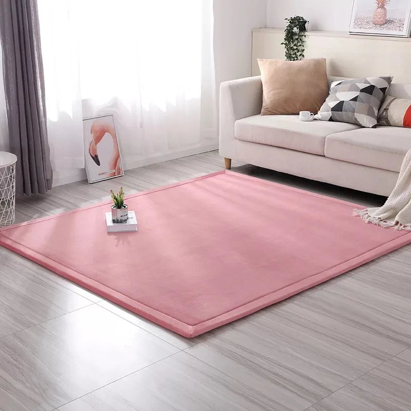 Navak Carpet Coral velvet padded non-slip carpet thick 3cm children's tatami mats bay windows custom mats Bedroom Lving Room Rug Floor Rugs