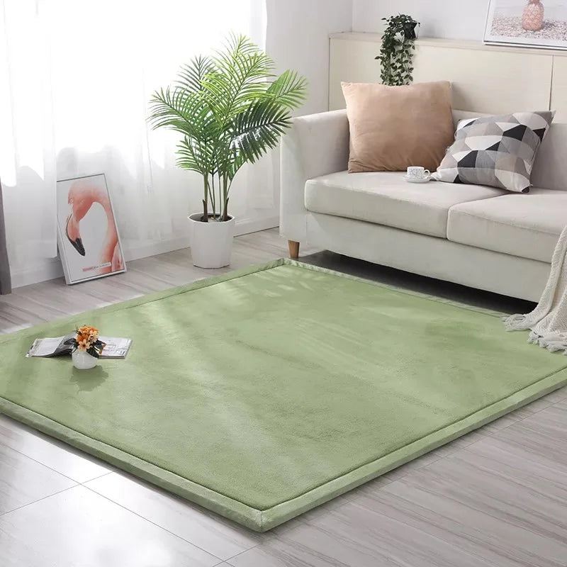 Navak Carpet Coral velvet padded non-slip carpet thick 3cm children's tatami mats bay windows custom mats Bedroom Lving Room Rug Floor Rugs