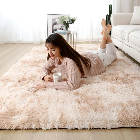 Navak Carpet Large Rugs for Modern Living Room Plush Carpet Kids Room Home Decor Fur Rugs Bedroom Machine Washable Thick Fluffy Rug 200X300cm