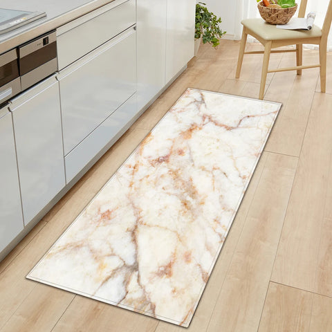 Navak Carpet Nordic Kitchen Mat Bedroom Entrance Doormat Home Hallway Floor Decoration Living Room Carpet Wood grain Bathroom Anti-Slip Rug