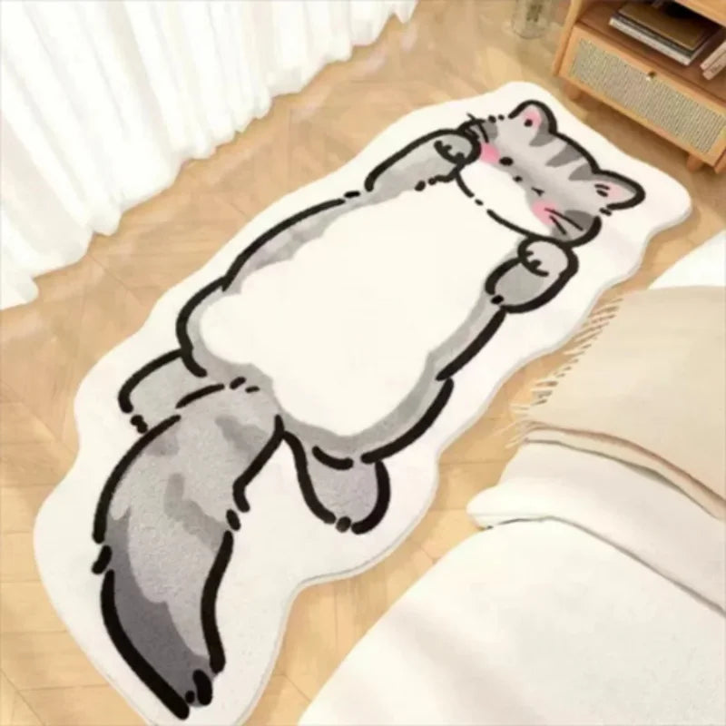 Navak Carpet Exclusive Picks Upgraded Material Funny Cartoon Bedroom Bedside Rug Living Room Bathroom Kitchen Non-slip Washable Carpet Mat Home Decor