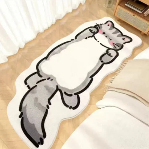 Navak Carpet Exclusive Picks Upgraded Material Funny Cartoon Bedroom Bedside Rug Living Room Bathroom Kitchen Non-slip Washable Carpet Mat Home Decor