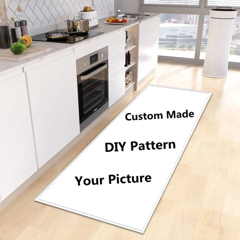 Navak Carpet Entrance Doormat Kitchen Carpet Bedroom Floor Balcony Decoration Long Rug Custom Made Home Bath Door Hallway Anti-Slip Foot Mat