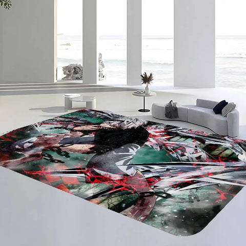 Navak Carpet Tokyo Anime Ghoul Floor Mat er Anti-slip Modern Living Room Balcony Printed Bedside Mats