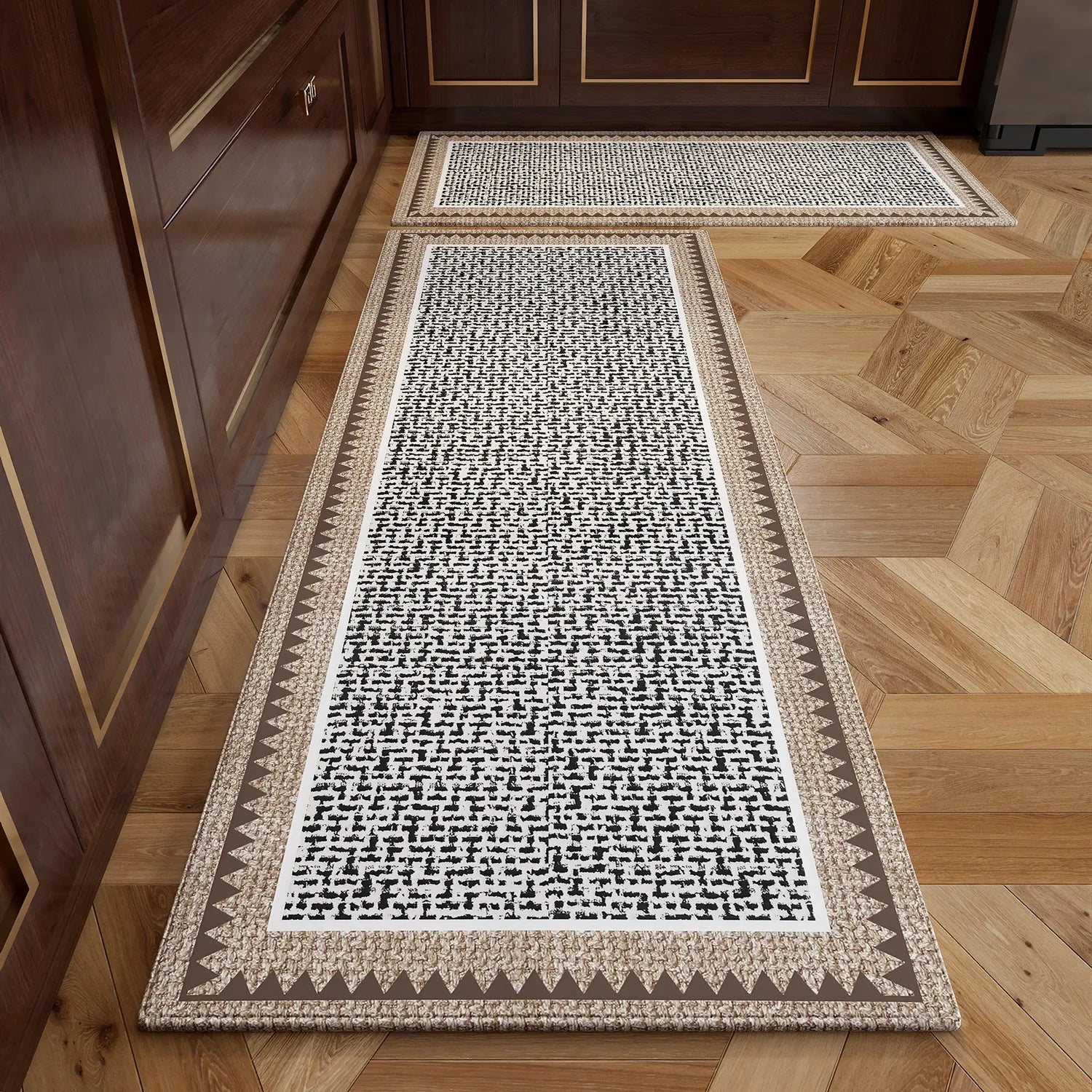 Navak Carpet Carpet for Kitchen Runner Rug Non-slip Floor Mat Long Carpets Elegant Minimalist Style Home Decoration Rugs 주방 카펫