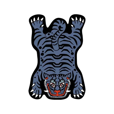 Navak Carpet Exclusive Picks Cartoon Tiger Carpet - Durable and Easy to Clean Home Decor Living Room Sofa Coffee Table Rug Bedside Rug for Bedroom