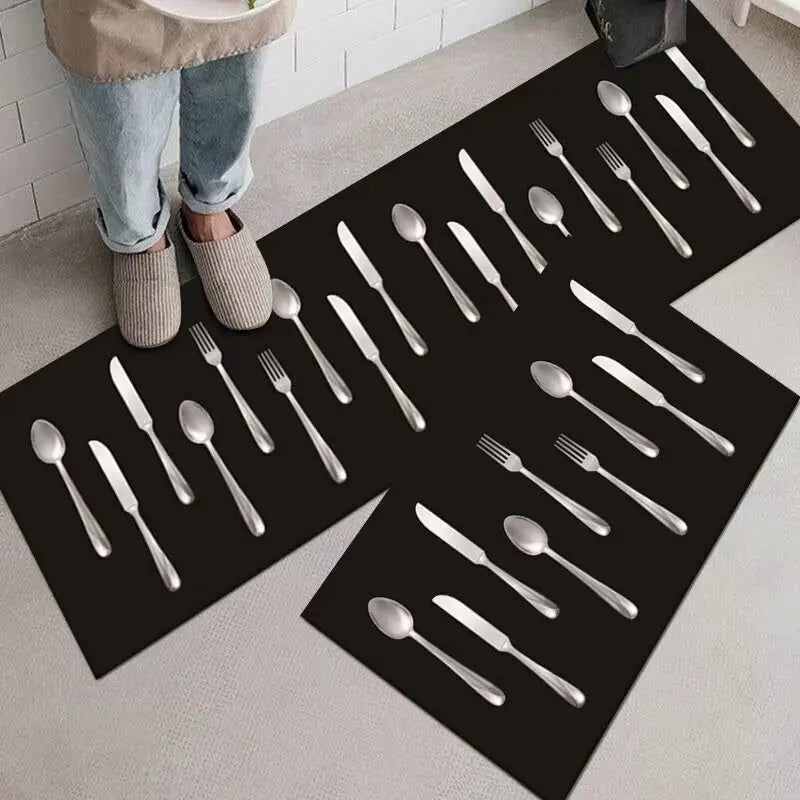 Navak Carpet RAKKS Simple Diatomaceous Earth Printing Anti Slip Absorbent Pad Durable Carpet Environmentally Friendly Soft,  Bath Mats