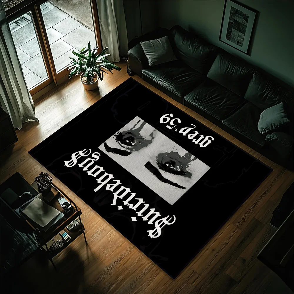 Navak Carpet Funny S-Suicideboys G59 carpet Bedside Kitchen Bath Living Home House Bedroom Floor Mat Doormat Large Carpet Rug Decoration