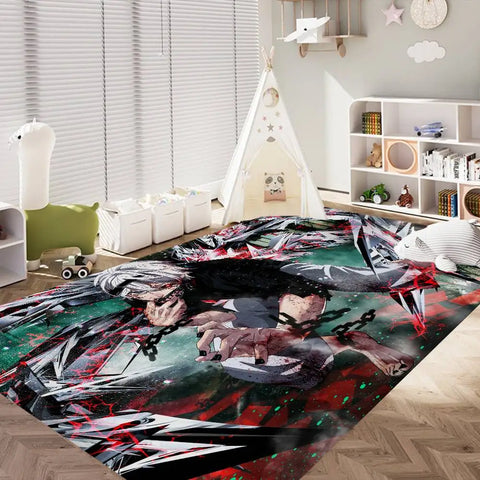 Navak Carpet Tokyo Anime Ghoul Floor Mat er Anti-slip Modern Living Room Balcony Printed Bedside Mats