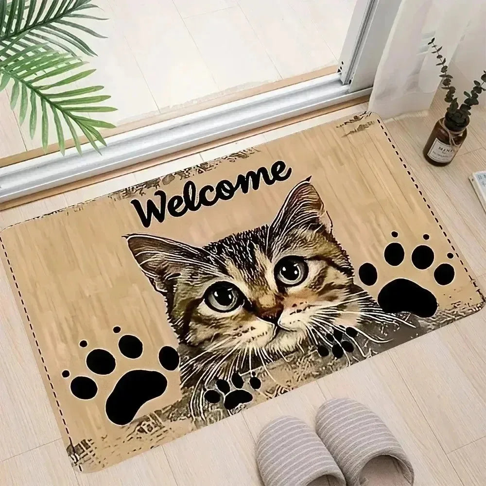 Navak Carpet 1PC Charactors pattern Kitchen Rugs Non-Slip Home Door Mats Pop design Bathroom Rugs Bath Mat Carpet for Home Sink Laundry Decor