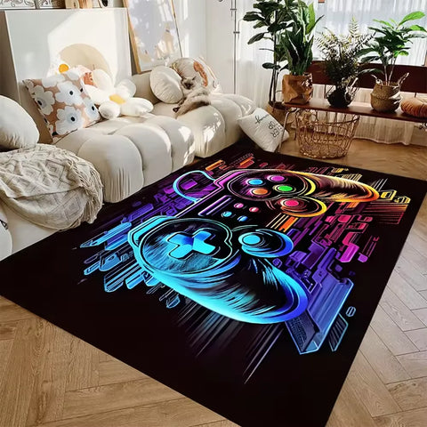 Navak Carpet Exclusive Picks Game Handle Game Theme Lightweight Bedroom Rugs Living Room Kitchen Bathroom Washable Mat Carpet Home Decor