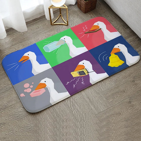 Navak Carpet Hippity Hoppity Get Off My Property Retro Welcome Rugs Kitchen Front Door Mats Living Room Bedroom Entry Doormat Non-slip Mat