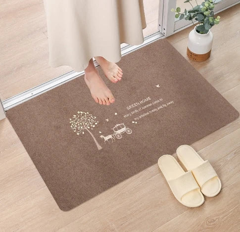 Navak Carpet Solid Welcome Entrance Doormats Carpets Rugs For Home Bath Living Room Floor Stair Kitchen Hallway Non-Slip Carpet