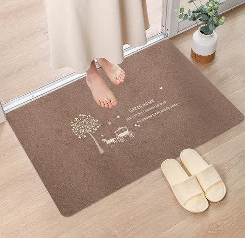 Navak Carpet Solid Welcome Entrance Doormats Carpets Rugs For Home Bath Living Room Floor Stair Kitchen Hallway Non-Slip Carpet