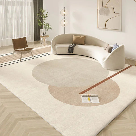 Navak Carpet Wabi-sabi Style Living Room Decoration Plush Carpet Light Luxury Rugs for Bedroom Fluffy Soft Thick Rug Home Washable Floor Mat