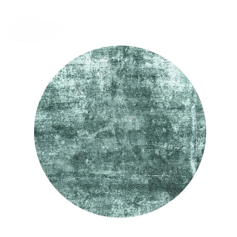 Navak Carpet Modern Minimalist Carpets for Living Room Light Luxury Bedroom Decor Green Carpet Round Lounge Mat Home Fluffy Soft Plush Rug