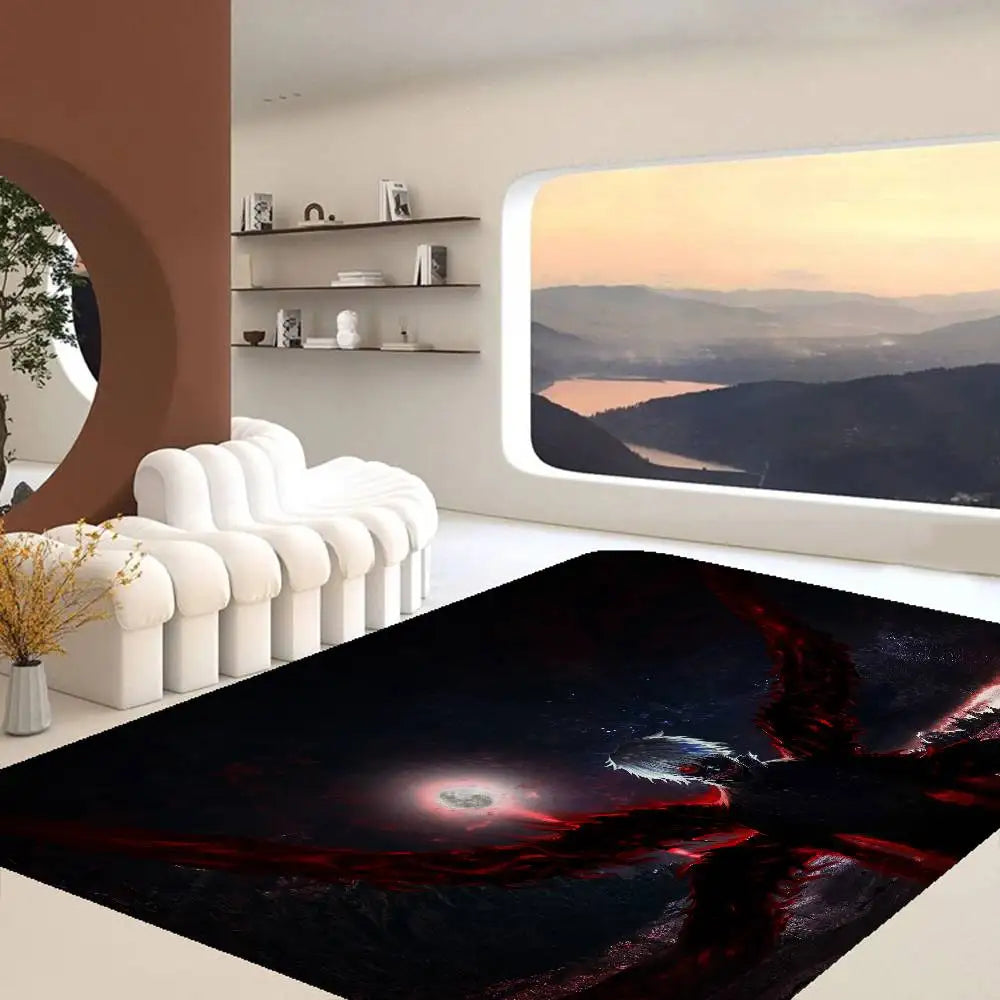 Navak Carpet Tokyo Anime Ghoul Floor Mat er Anti-slip Modern Living Room Balcony Printed Bedside Mats