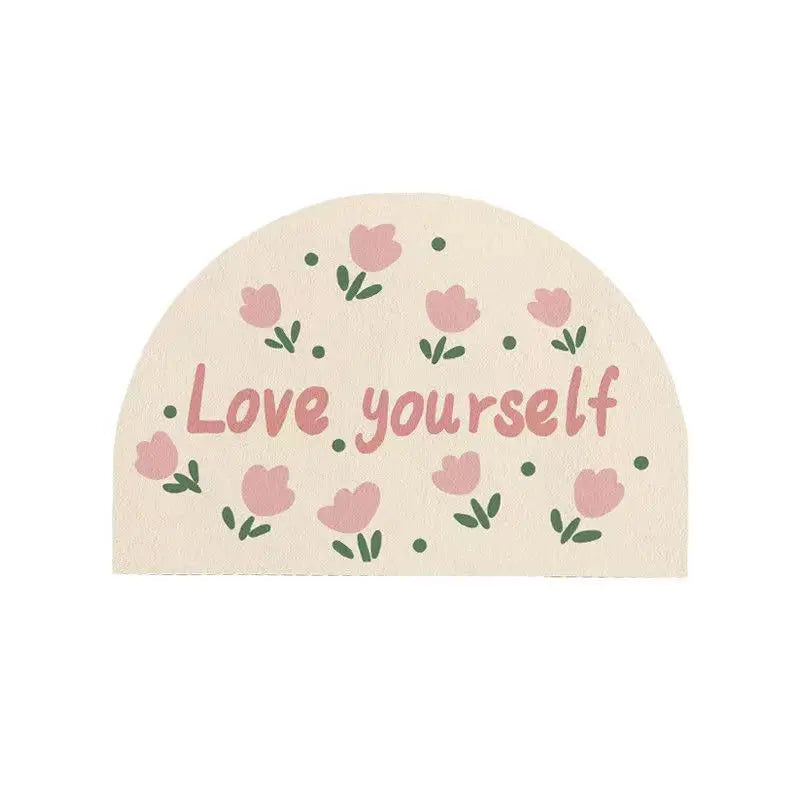 Navak Carpet Exclusive Picks Cartoon Bathroom Non-slip Floor Mats Entrance Faux Cashmere Floor Rug Bedroom Bathroom Non-slip Floor Mat Home Decoration