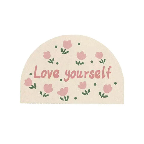 Navak Carpet Exclusive Picks Cartoon Bathroom Non-slip Floor Mats Entrance Faux Cashmere Floor Rug Bedroom Bathroom Non-slip Floor Mat Home Decoration