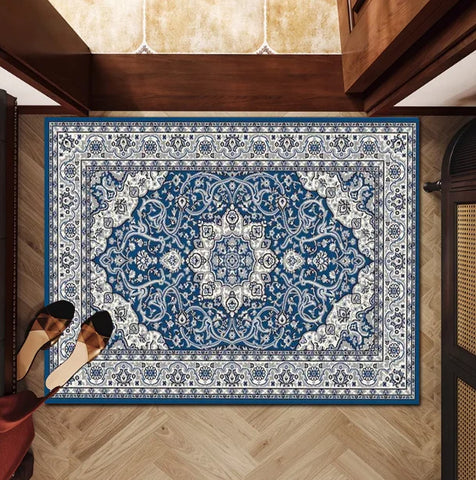 Navak Carpet Persian style Floor Mat Kids Room Bedroom Decoration Balcony Anti-Slip Doormat Living Room Welcome Rug