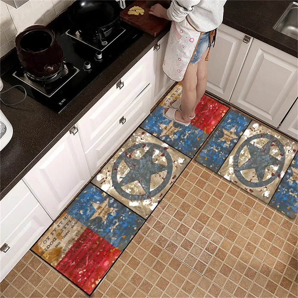 Navak Carpet Kitchen Rug Durable Home Entrance Doormat High-end Kitchen Mats for Floor Waterproof House Hold Washable Non-slip Large Carpet