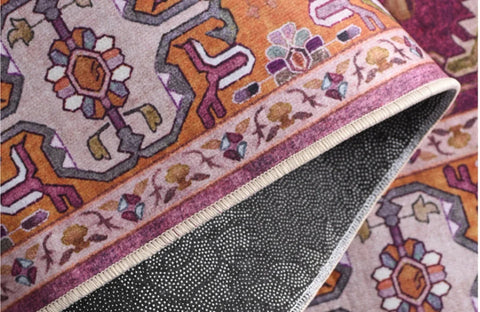 Navak Carpet Nordic Ethnic Style Retro Carpet Living Room Decoration Carpets Home Bedroom Non-slip Rug Persian Court Pattern Large Area Mat