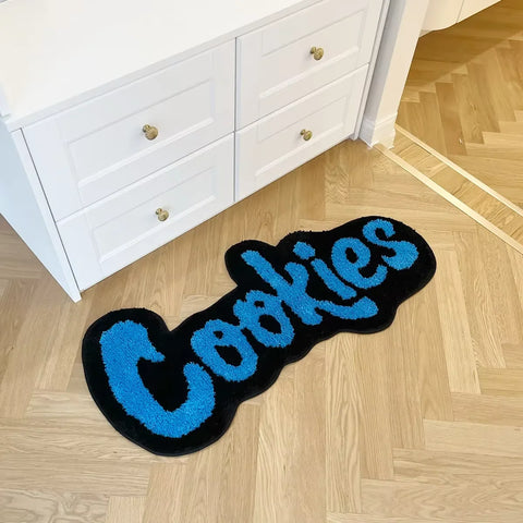 Navak Carpet Exclusive Picks Fashionable Alphabet Long Runner Rug, Insulated and Warm Home Decor, Bedside Rug for Bedroom, Corridor and Hallway Carpet