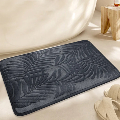 Navak Carpet Absorbent Non-slip Bathroom Rug Memory Cotton Bathrooms Floor Rugs Bath Mat Living Room Bedroom Kitchen Home Carpet