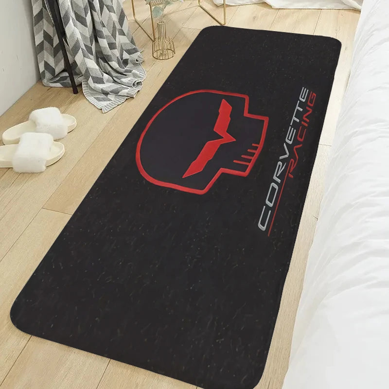 Navak Carpet Bedroom Rug T-Corvettes Living Room Floor Carpet Slip-resistant Hallway Kitchen Porch Foot Mat Non-slip Doormat Entrance Door