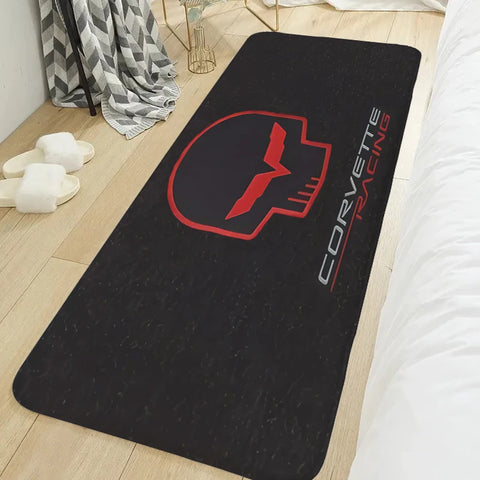 Navak Carpet Bedroom Rug T-Corvettes Living Room Floor Carpet Slip-resistant Hallway Kitchen Porch Foot Mat Non-slip Doormat Entrance Door
