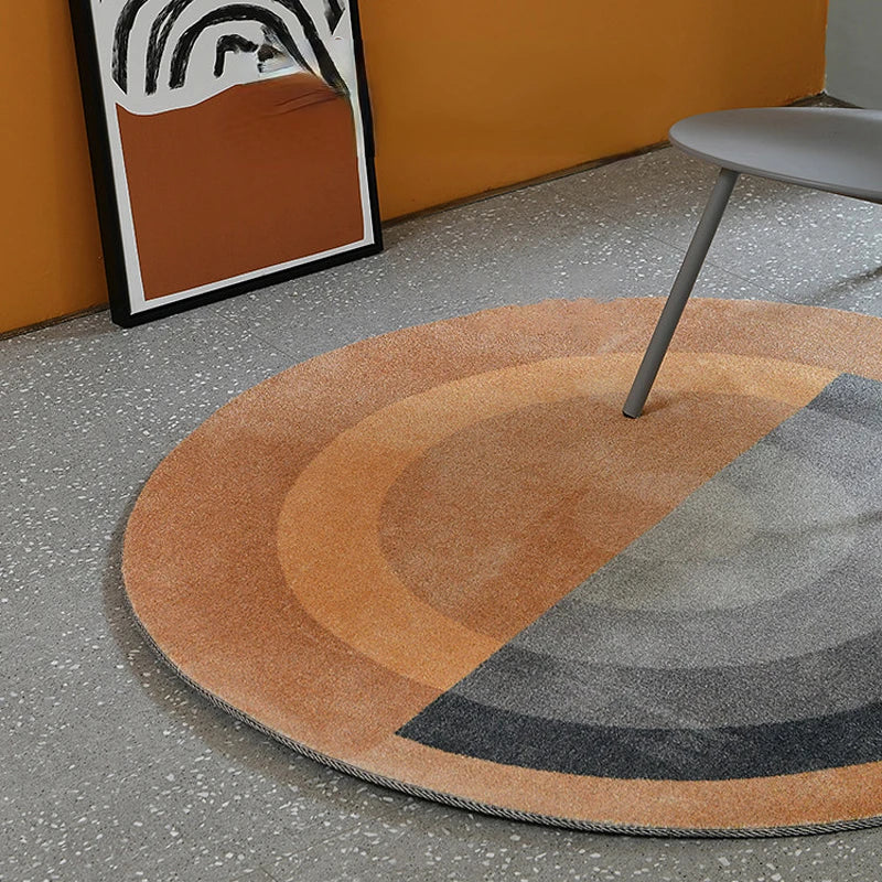 Navak Carpet Nordic Style Rugs for Bedroom Light Luxury Living Room Decoration Round Carpet Home Fluffy Soft Rug Thick Plush Lounge Floor Mat