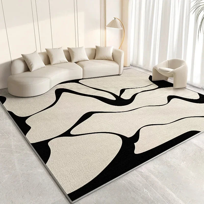 Navak Carpet Exclusive Picks Creme Style Bedroom Carpet Simply Bed Table Cushion Rug Light Luxury Living Room Full Sofa Coffee Home Decoration