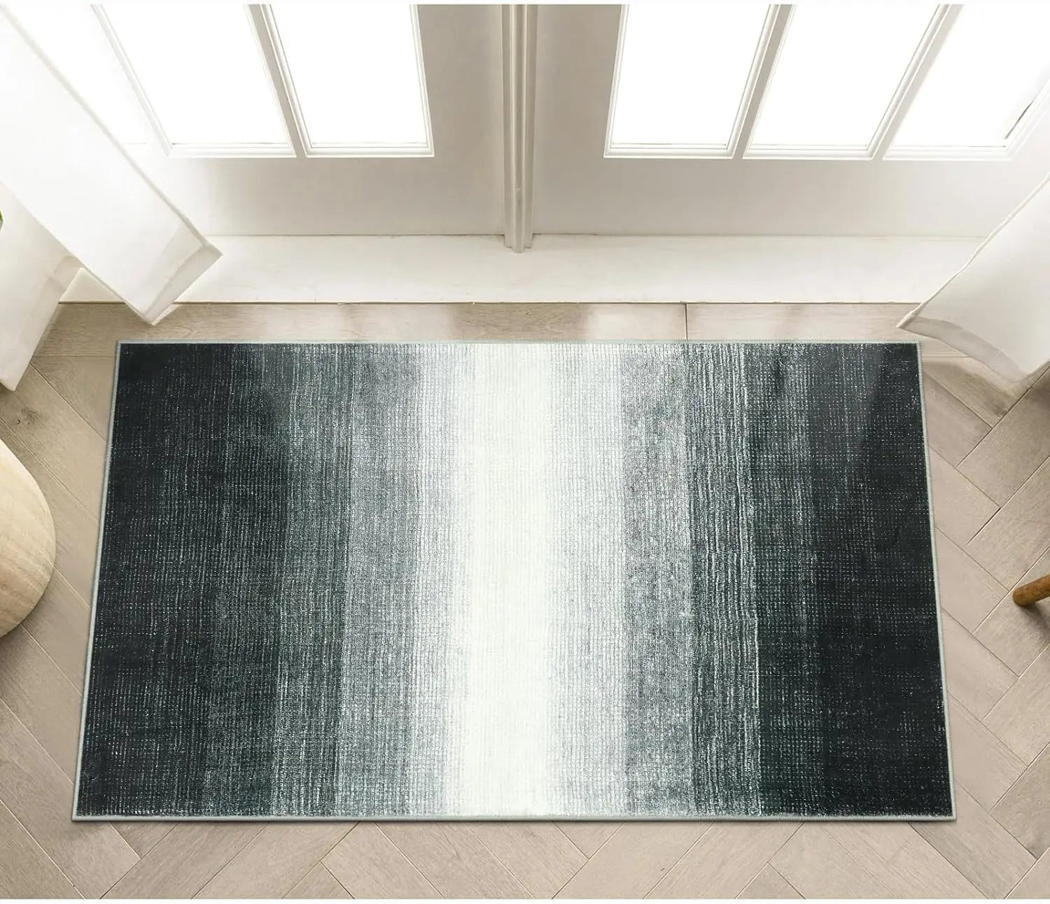 Navak Carpet Exclusive Picks 1PC Modern Gradient Crystal Velvet Carpet Cute Girl Room Decoration Blanket Non-Slip Entrance Doormat Home Decoration