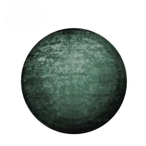 Navak Carpet Modern Minimalist Carpets for Living Room Light Luxury Bedroom Decor Green Carpet Round Lounge Mat Home Fluffy Soft Plush Rug