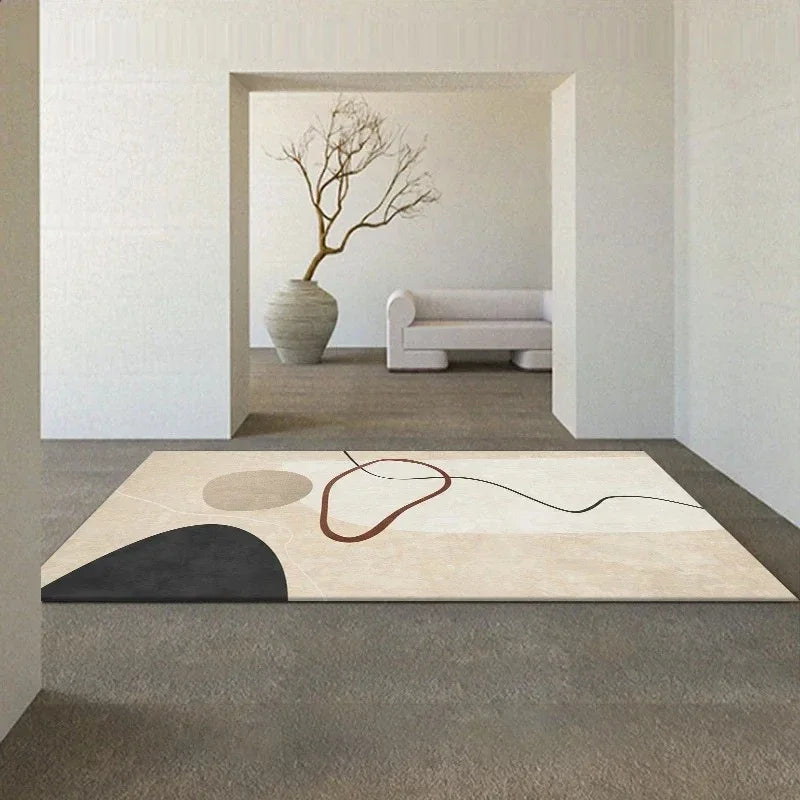 Navak Carpet Japanese Wabi-sabi Living Room Carpet Modern Nordic Leisure Mat Bedroom Decor Rugs for Bedroom Moderne Home Dekoration