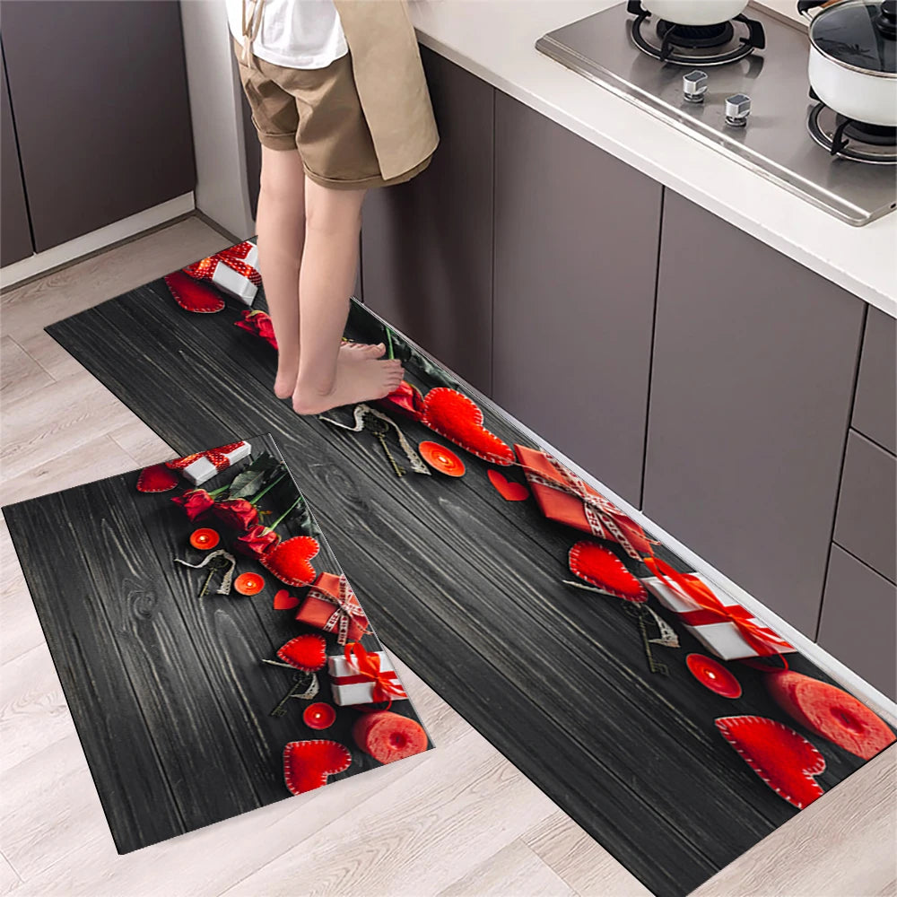 Navak Carpet Kitchen Mat Carpet for Floor Home Entrance Doormat Bedroom Living Room Decor Bedside Rug Hallway Balcony Bathroom Anti-Slip Mat