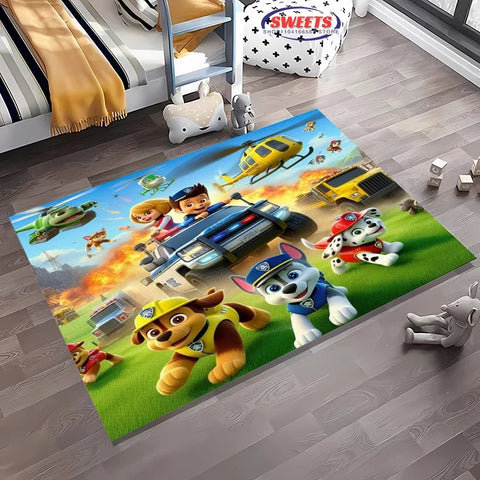 Navak Carpet 3D New Arrive Cute Dog Cartoon Carpet,Rug for Living Room Children's Bedroom Sofa Kitchen Doormat Decor,Kid's Non-slip Floor Mat