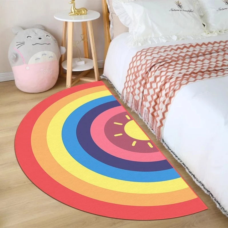 Navak Carpet Exclusive Picks Summer Simple Geometric Anti-Fouling Anti-Static Floor Mats Easy Care Living Room Bedroom Flannel Carpet Home Decoration