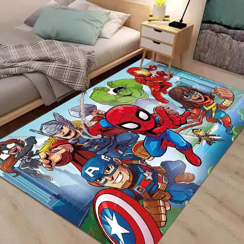 Navak Carpet Daily Picks Disney Avengers Superhero-Hulk Arpet for Living Room Home Decor Large Area Rug Bedroom Floor Rug Non-slip Mat
