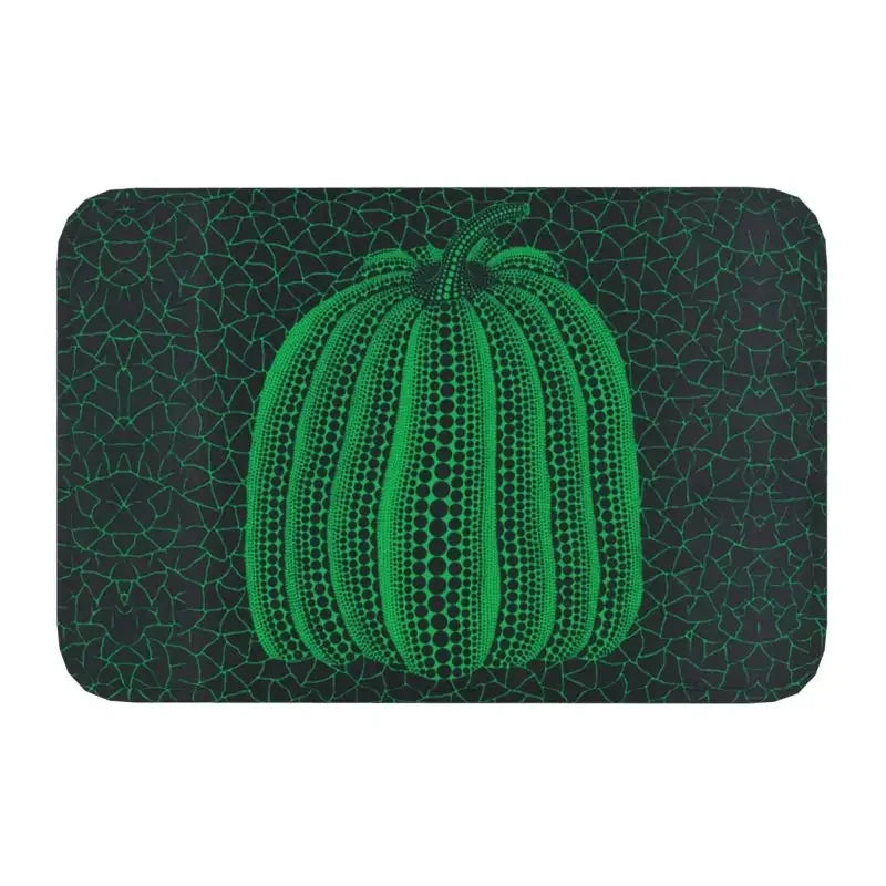 Navak Carpet Custom Yayoi Kusama Abstract Painting Doormat Non-Slip Entrance Bathroom Kitchen Door Floor Mat Garage Rug Carpet Footpad