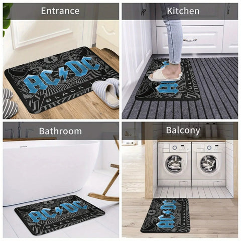 Navak Carpet 1PC Lemon Pattern Kitchen Rugs Non-Slip Door Mats Pop arts design Living room Rugs Bath Mat Carpet for Home Sink Laundry Decor