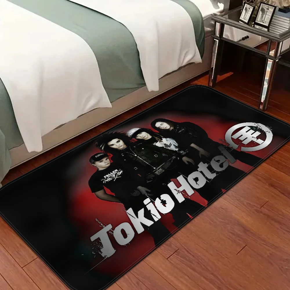 Navak Carpet Tokio Hotel Band printed Room Mats er Anti-slip Modern Living Room Balcony Printed Welcome Rug