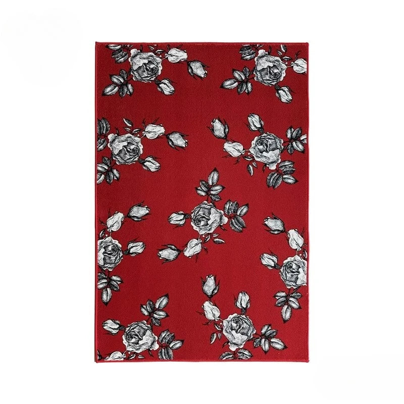 Navak Carpet Flower Shape Living Room Decoration Soft Carpet Large Size Rugs for Bedroom Washable Lounge Floor Mat Washable Cloakroom Rug