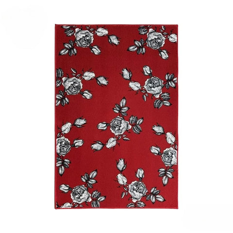 Navak Carpet Flower Shape Living Room Decoration Soft Carpet Large Size Rugs for Bedroom Washable Lounge Floor Mat Washable Cloakroom Rug