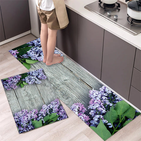 Navak Carpet Kitchen Mat Carpet for Floor Home Entrance Doormat Bedroom Living Room Decor Bedside Rug Hallway Balcony Bathroom Anti-Slip Mat