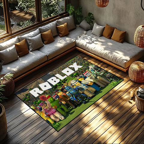 Navak Carpet Hor Game R-RobloxS Cool small carpet For House Bedroom Decoration Kitchen Bath Super Absorbent Rug Carpet Foot Non-slip
