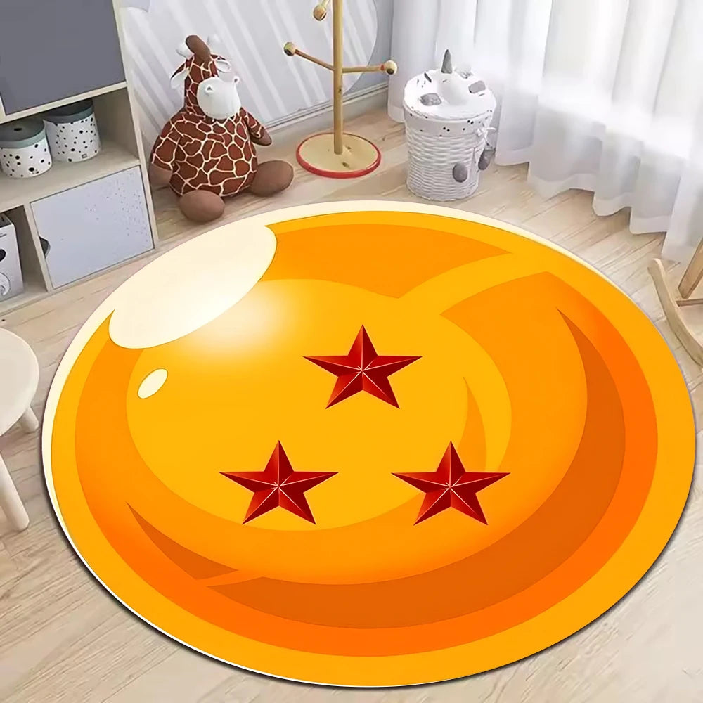 Navak Carpet Daily Picks Anime D-Dragon-Ball  Inspired Rug for Living Room Decor Bedroom Bedside Soft Carpet Sofa Mat Gaming Room Swivel Chair Mat