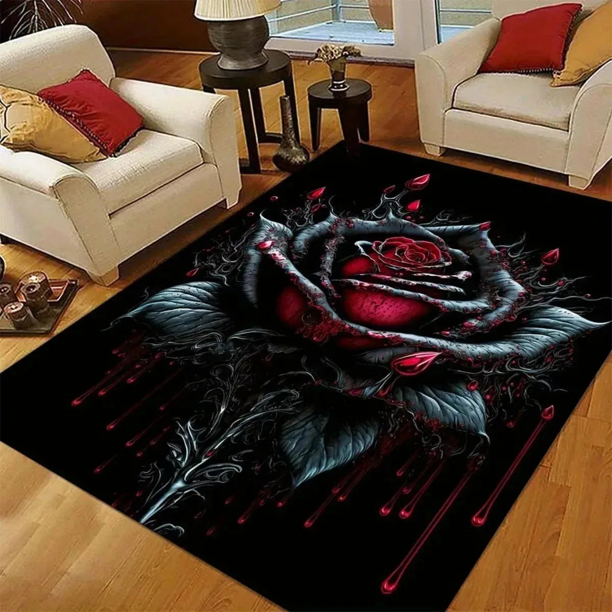 Navak Carpet 1PC 3D pattern Landscape Door Mats Kitchen Rugs Non-Slip Pop design Bathroom Rugs Bath Mat Carpet for Home Sink Laundry Decor